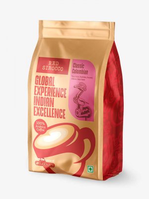 Red Sirocco Classic Colombian Coffee Side 2